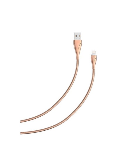 Zore Ls28 Lightning Usb Kablo-Rose Gold