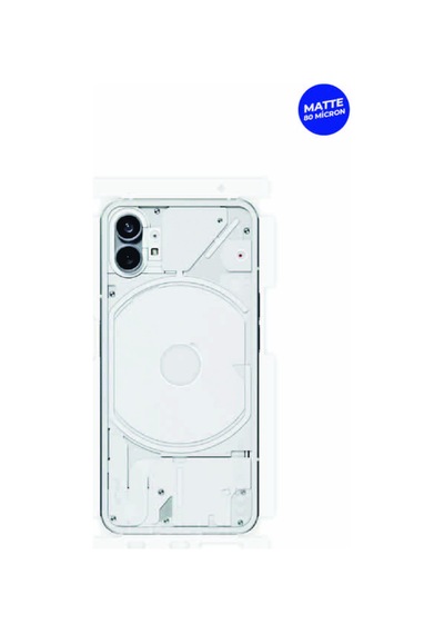 Nothing Phone 1 Mat Arka Ve Yan Kaplama Koruyucu Hd Film