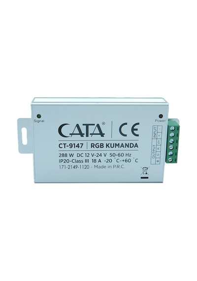 Rgb Şerit Led Için Modül Ve Uzaktan Kumanda Rgb Renk Kontrolcüsü Ct-9147 Beyaz