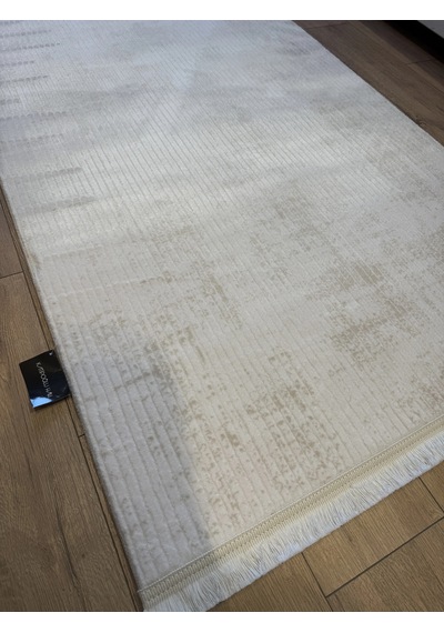 Hoom Rugs Nita 1208 Bej Modern Makina Halısı Bej
