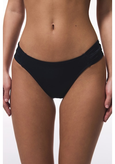 Penti Siyah Düşük Bel Hipkini Bikini Altı