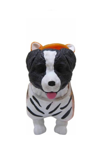 Dress Your Puppy Kostümlü Esneyen Figürler Köpek Kaplan Border Co