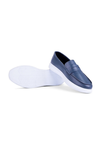 Trim Hakiki Deri Erkek Günlük Ayakkabı Loafer Ayakkabı, Hafif Ayakkabı, Yazlık Ayakkabı