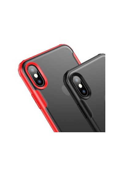 Apple Uyumlu iPhone X Kılıf Zore Volks Kapak Lacivert