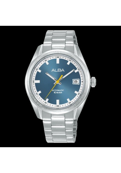 Alba Au4097x1 Otomatik Çelik Gri Mavi Kadran 10 Atm 38 Mm Erkek Kol Saati