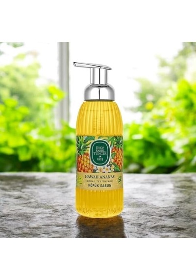 Eyüp Sabri Tuncer Doğal Zeytinyağlı Köpük Sabun Hawaii Ananas 500 Ml