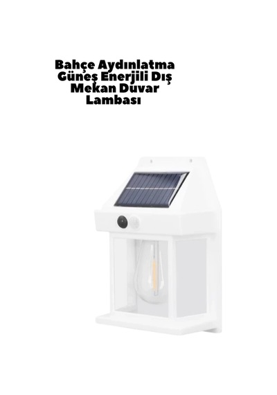 Mey İthalat Güneş Enerjili Duvar Lambası Bk888 Diğer