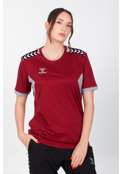 Hummel Otantik Antrenman Tişört Bordo