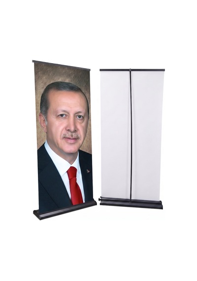 Cumhurbaşkanı Poster Baskılı Pro Roll Up Banner 100x200cm No:3 Diğer