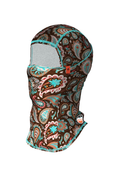 Pro Balaklava, Baskılı, Su İtici Özellikli Dwr Snowboard, Kayak, Motosiklet, Bisiklet Kar Maskesi Koyu Kahverengi