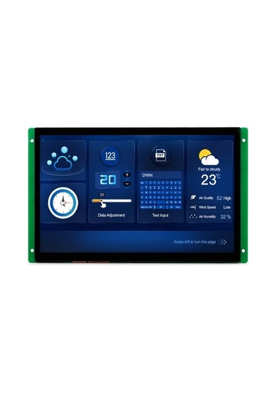 Dwın Dmg10600t101 A5wtc 10.1 Tft Lcd Hmı Ekran Endüstriyel Dokunmatik Modül