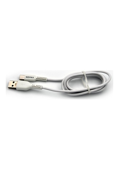 Novka NVK05 Type-C Usb 3.4 A Şarj Kablosu 1 M Beyaz