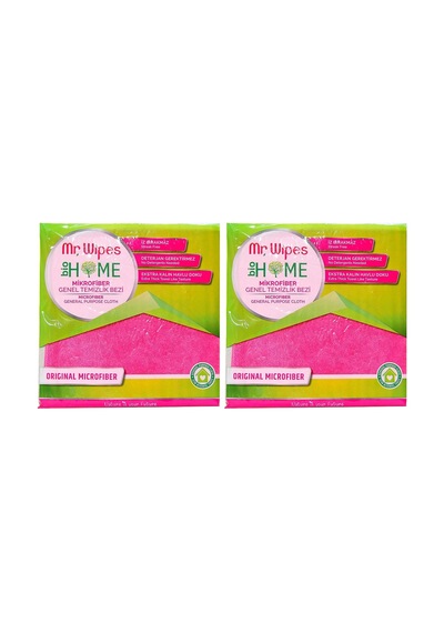 Mr.wipes Genel Temizlik Bezi 40 X 40 Cm 2 Paketi Belirtilmemiş