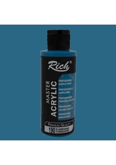 Rich Master Akrilik Boya 120Ml 190 Turkuaz