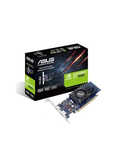 Asus Gt1030 2gb 2g Brk Gddr5 64bit Hdmı Dp Pcıe 16x V3 0 Low Prof