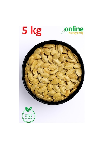 Online Kuruyemiş Kabuklu Çiğ Kabak Çekirdeği 5 KG