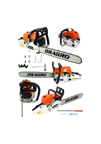 Dragro DRG-TSTR9900 9.9 HP Benzinli Ağaç Kesme Makinesi Turuncu