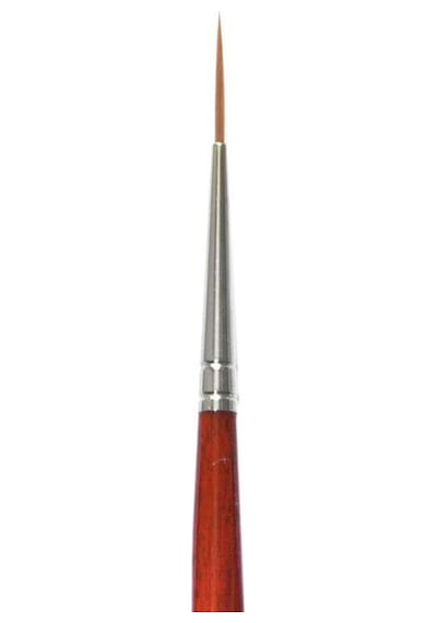 Da Vinci Seri 1280 Cosmotop Spin Kahverengi Sentetik Uzun Çizgi Fırça No0