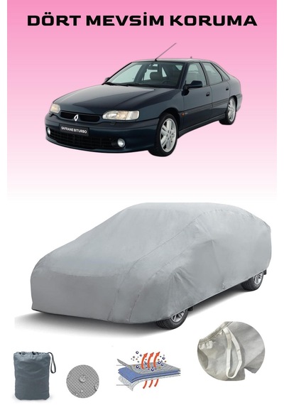 Renault Safrane 1996 - 2000 Araba Brandası Oto Branda Gri