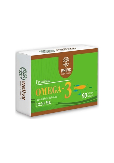 Omega 3 Balık Yağı 90 Yumuşak Kapsül