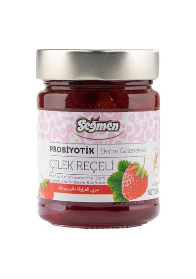 Seğmen Probiyotik Çilek Reçeli 380 G