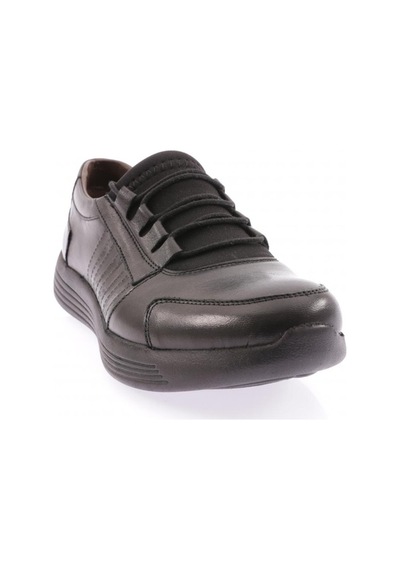 Dgn 1045-23y Kadin Dolgu Taban Lastik Bağcikliı Comfort Ayakkabi 1045-1506-R1534 Siyah