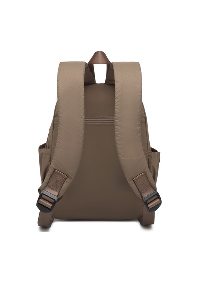 Smart Bags Kahverengi Günlük Mini Boy Hafif Kadın Sırt Çantası
