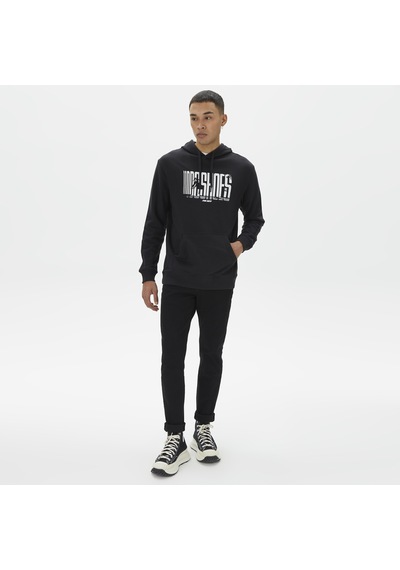 Dc Shoes Dc On The Grind Ph Erkek Siyah Hoodie Düz Adysf03110 Siyah