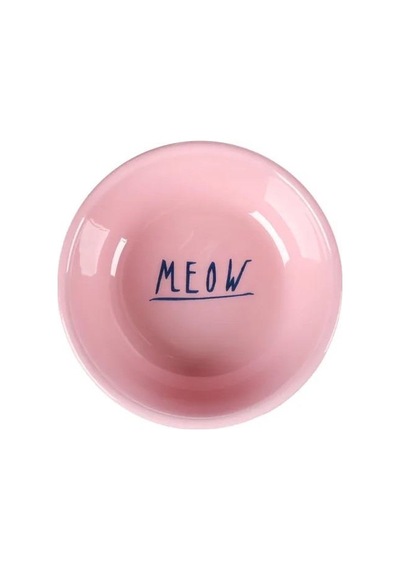 Flamingo Nell Boyalı Çelik Mama Kabı Antislip Gri-pembe 250ml