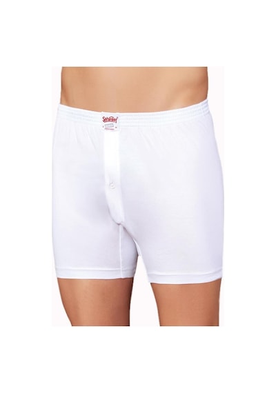 Şahinler 1 Şahinler Erkek Penye Boxer Düz Renk Ve Desenli E010 Beyaz