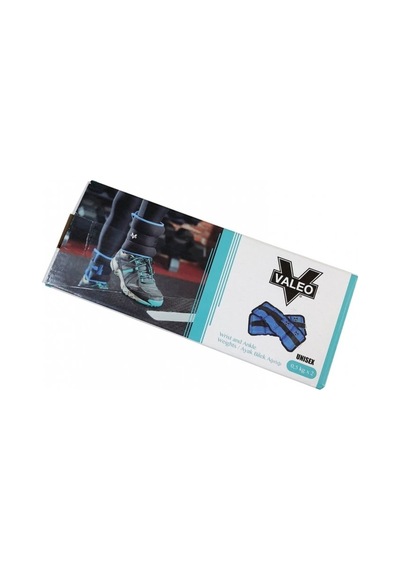 Valeo 2 x 0.5 KG Ayak Bilek Ağırlığı Mavi