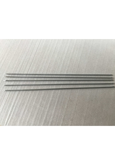 Burgusuz Kare Tavuk Şişi - 5 Adet - Patlıcan Şişi - 60 Cm