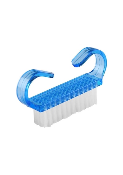 Koodmax Mini Tırnak Temizleme Fırçası Tırnak Toz Temizleme Fırçası Mavi