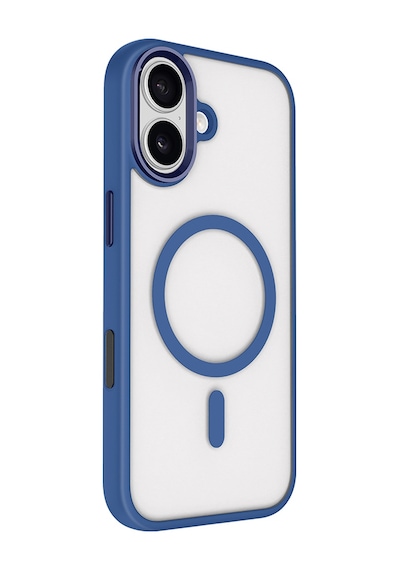 Rba Aksesuar Apple Uyumlu iPhone 17 Kılıf Wireless Şarj Özellikli Zore Krom M-safe Silikon Kapak - Turuncu Turuncu