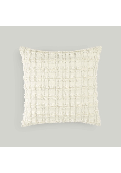 Linens Boho Kırlent Kılıfı 45x45 Cm Bej