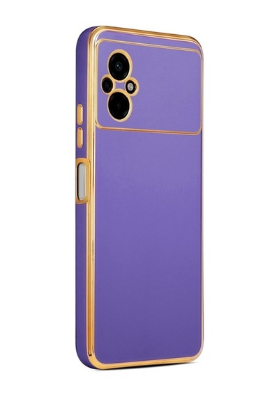Xiaomi Poco M5 Kılıf Zore Bark Kapak Derin Mor