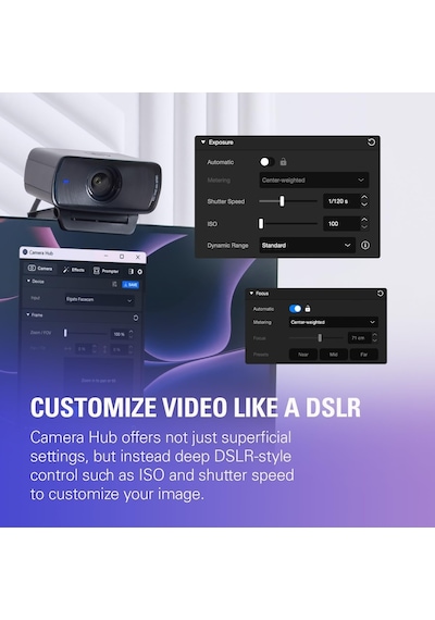 Elgato Facecam Mk.2-1080p60 Full Hd Web Kamerası, Ultra Düşük Gec