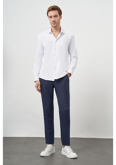 Morven Erkek Beyaz Basic Slim Fit İtalyan Yaka Gömlek 25mc004008600 Beyaz Beyaz Morven Erkek Beyaz Basic Slim Fit İtalyan Yaka Gömlek 25mc004008600 Beyaz Beyaz