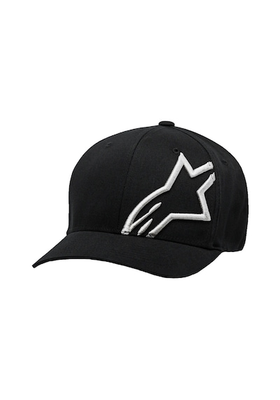 Alpinestars Corp Shift 2 Curved Brim Şapka Siyah Beyaz