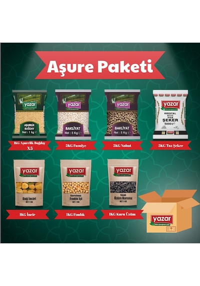 Yazar Karma Aşure Paketi 23 Kg