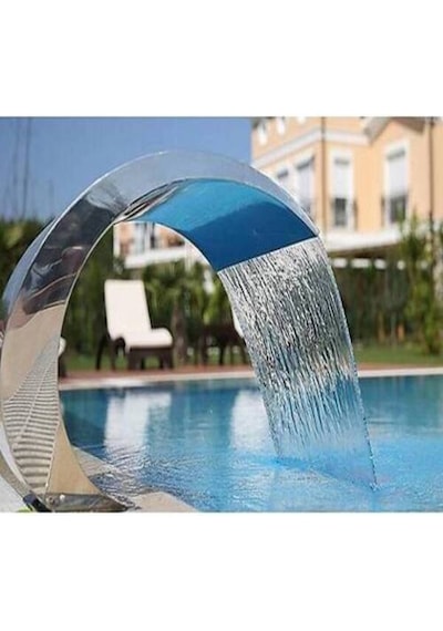 DEV PASLANMAZ 400x800 mm Kobra Model Havuz Şelale AISI 316 Kalite