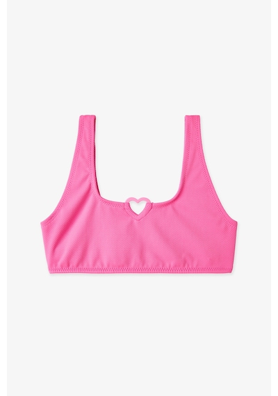 Penti Açık Pembe Kız Çocuk Daisy Halter Bikini Takımı