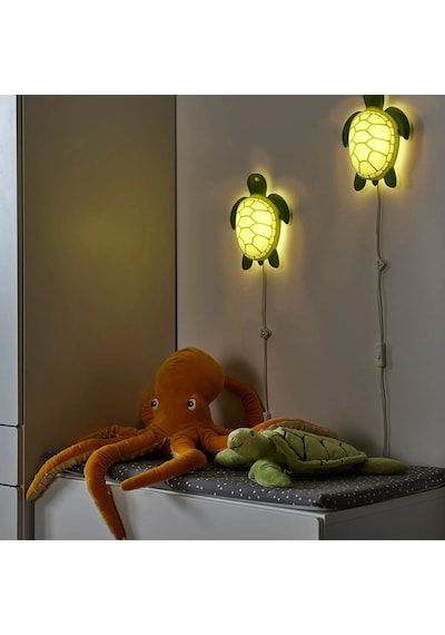 Ikea Blavıngad Peluş Oyuncak 44 Cm Yeşil - Açık Yeşil