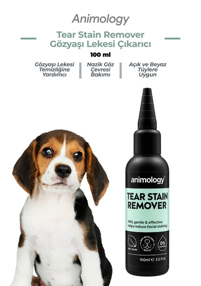 Animology Tear Stain Remover Köpek Gözyaşı Lekesi Temizleyici Göz Çevresi Bakım Solüsyonu 100 Ml