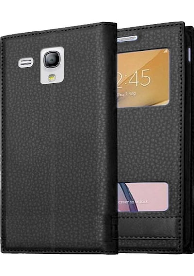 Samsung Galaxy S3 Mini Uyumlu Pencereli Kapaklı Magnum Kılıf