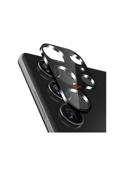Samsung Galaxy Uyumlu S24 Ultra Kamera Koruyucu 9h Temperli Cam Şeffaf