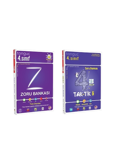 Tonguç 4. Sınıf Tüm Dersler Zoru Ve Taktikli Soru Bankası