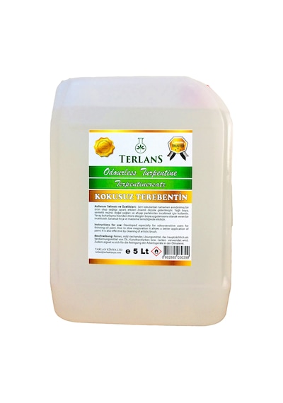 Terlans Kokusuz Terebentin 5 Litre Kokusuz Tiner