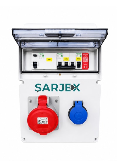 Şarjex Yangın Sönümlemeli 22kw Şarj İstasyonu Besleme Ünitesi 1