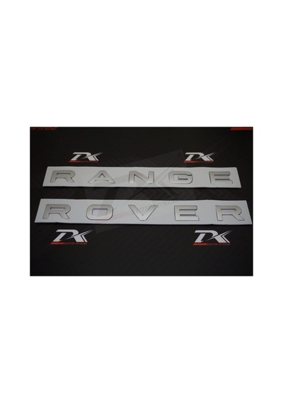 Range Rover Gri Kaput Ve Bagaj Yazı Orjinal Ürün